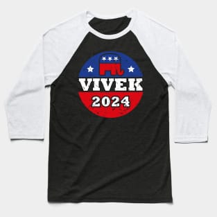 Vivek Ramaswamy 2024 - A New Wave in Presidential Politics Baseball T-Shirt